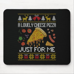 Tapis De Souris Une Belle Pizza Au Fromage Juste Pour Moi Seul Che