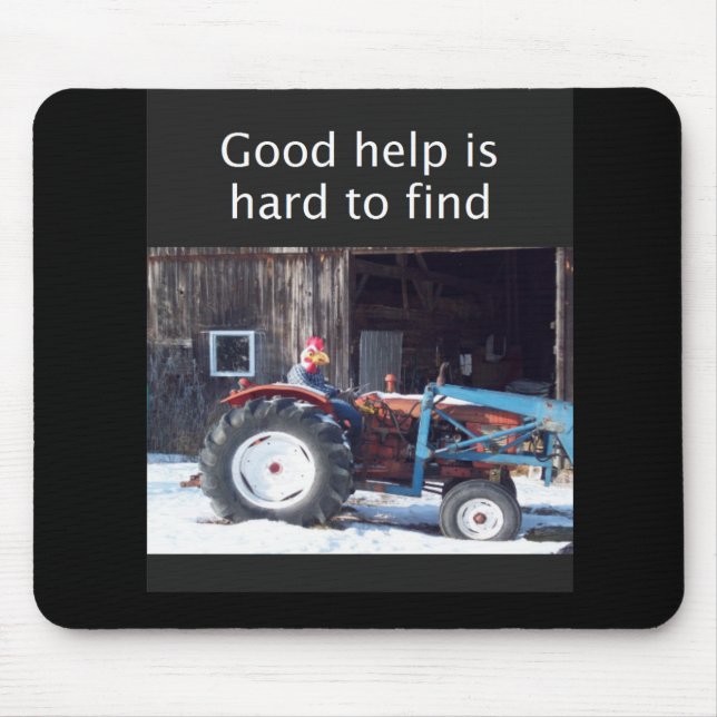 Tapis De Souris Une bonne aide est difficile à trouver (Devant)