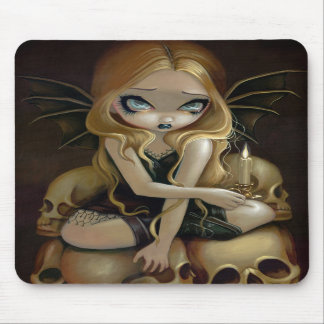 Tapis De Souris "Une bougie dans" le Mousepad foncé