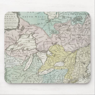 Tapis De Souris Une carte précise du Canada, 1761