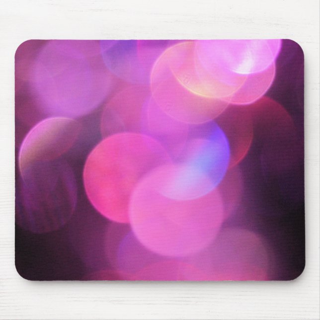 Tapis De Souris Une cascade d'étincelles violettes (Devant)