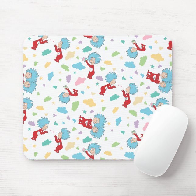 Tapis De Souris Une chose deux douces choses Motif (Avec souris)
