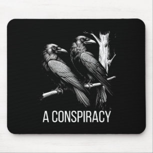 Tapis De Souris Une Conspiration De Ravens Gothique Raven Dark Aca