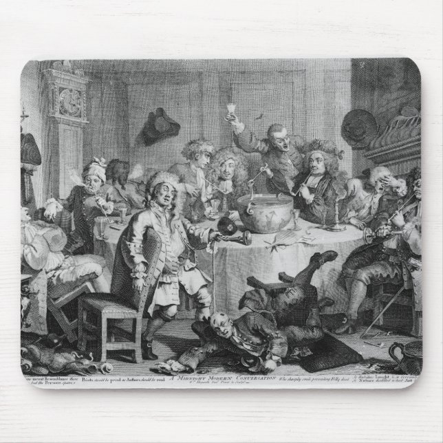 Tapis De Souris Une conversation moderne de minuit (Devant)