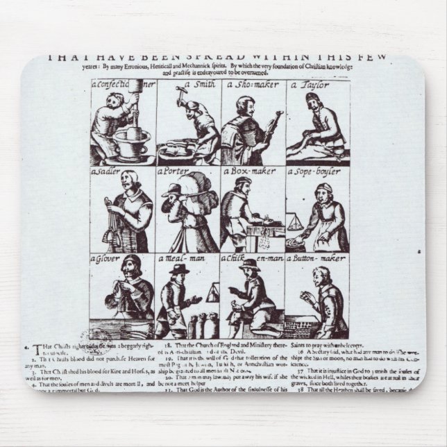 Tapis De Souris Une découverte du plus dangereux (Devant)