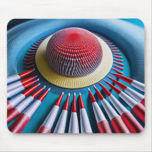 Tapis De Souris Une disposition fantaisiste de quelques crayons mé
