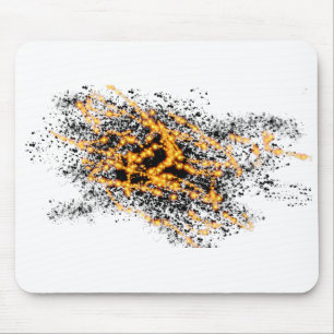Tapis De Souris Une éruption de feu