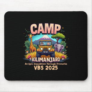 Tapis De Souris Une Expédition Épique Vbs 2025 Camp Chrétien Camp 