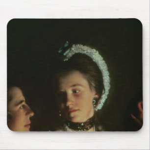 Tapis De Souris Une expérience sur un oiseau dans le compresseur,