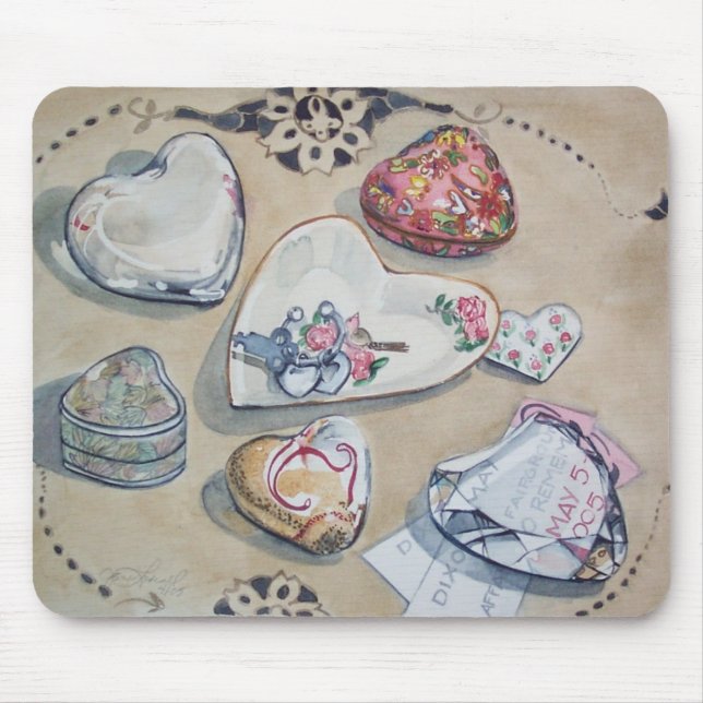 Tapis De Souris Une foire des coeurs Mousepad (Devant)