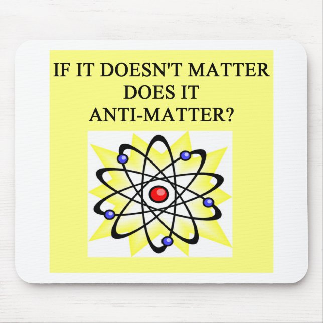 Tapis De Souris Une grande conception de physique (Devant)