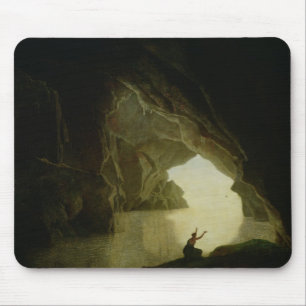 Tapis De Souris Une grotte dans le Golfe de Salernum