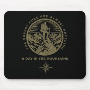 Tapis De Souris Une journée à la montagne - Pour femmes