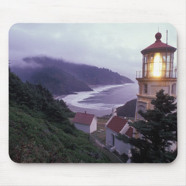 Tapis De Souris Une journée brumeuse sur la côte de l'Oregon à Hec (Devant)