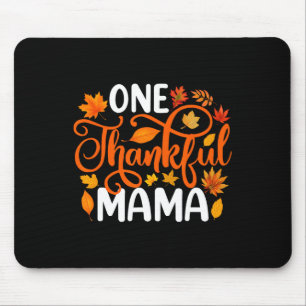 Tapis De Souris Une Mama Remerciée Funny Automne Thanksgiving Auto