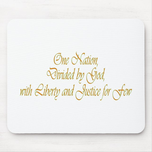 Tapis De Souris Une nation... (Devant)