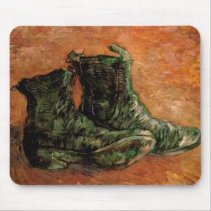 Tapis De Souris Une paire de chaussures par Vincent van Gogh