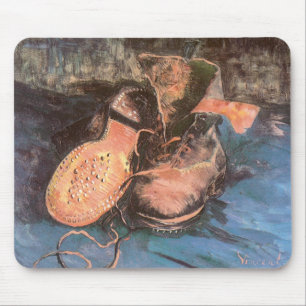 Tapis De Souris Une paire de chaussures par Vincent van Gogh, Art 