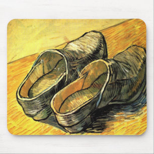 Tapis De Souris Une paire de cloches en cuir par Vincent van Gogh