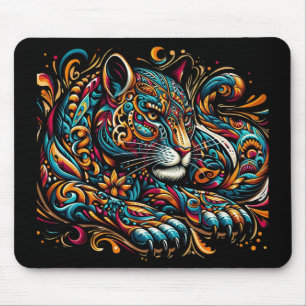 Tapis De Souris Une Panthère Majestueuse - Pad Souris