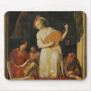 Tapis De Souris Une partie musicale, 1681