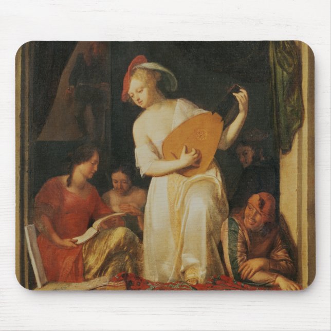 Tapis De Souris Une partie musicale, 1681 (Devant)