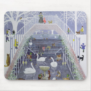 Tapis De Souris Une promenade en parc