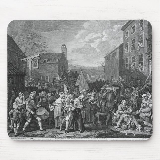 Tapis De Souris Une représentation de mars des gardes (Devant)