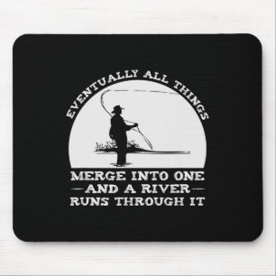 Tapis De Souris Une rivière traverse Fly Fishing