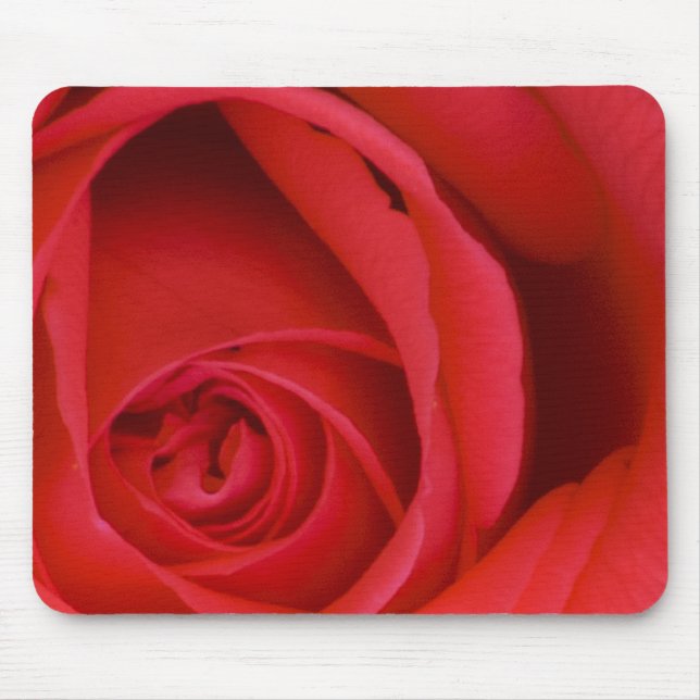 Tapis De Souris Une Rose Rouge Pour Vous (Devant)