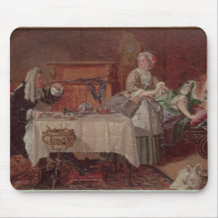 Tapis De Souris Une scène de "Tartuffe" par Moliere, 1850