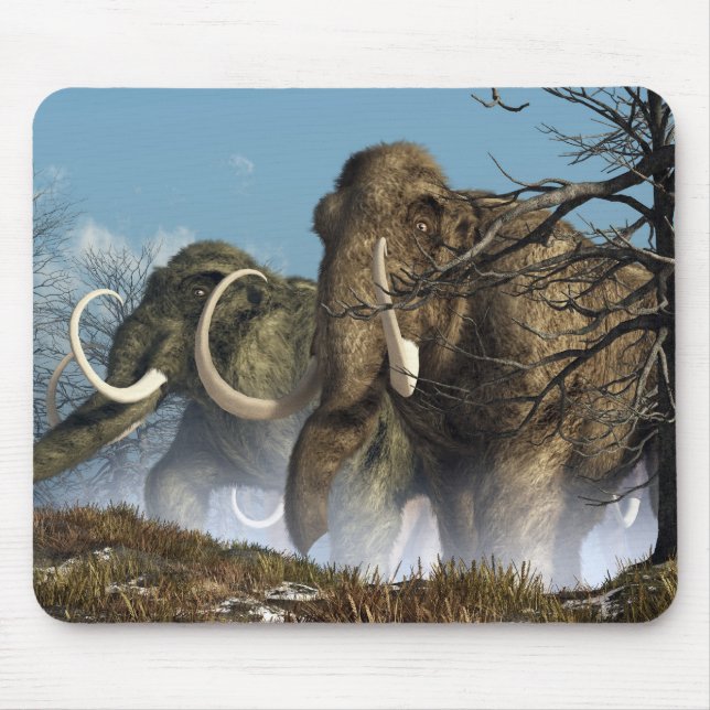 Tapis De Souris Une tempête des mammouths (Devant)