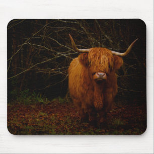 Tapis De Souris Une vache écossaise des Highlands