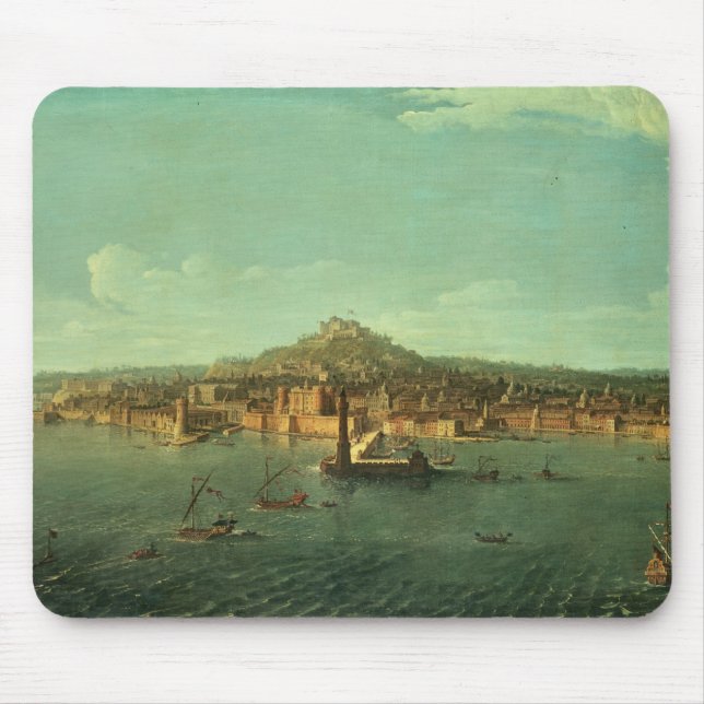 Tapis De Souris Une vue de Naples, XVIIème siècle (Devant)