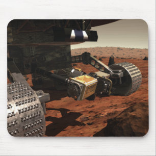 Tapis De Souris Une vue en gros plan du bras sur Mars de la NASA
