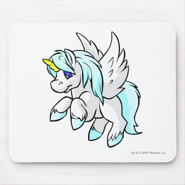 Tapis De Souris Uni blanc (Devant)