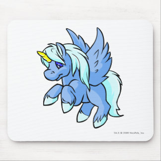 Tapis De Souris Uni bleu