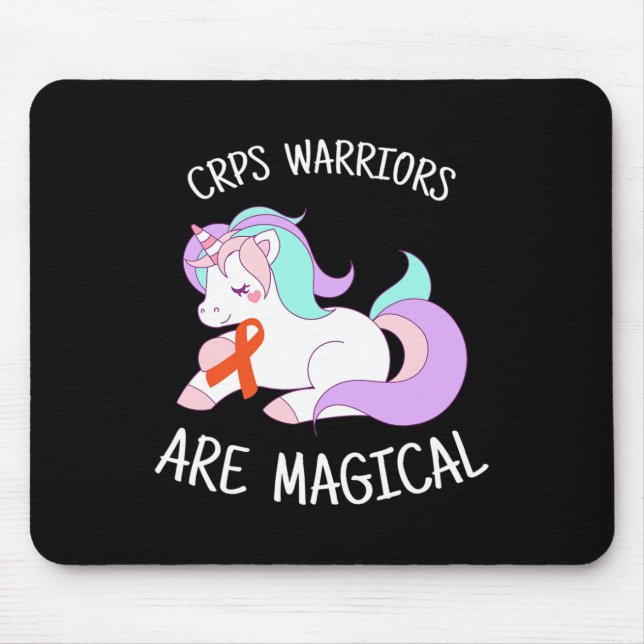 Tapis De Souris Unicorn CRPS guerrier RSD RCPS Sensibilisation 1 (Devant)