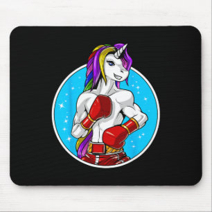Tapis De Souris Unicorn Muay Thai Boxe Kickboxing Arts Martiaux F
