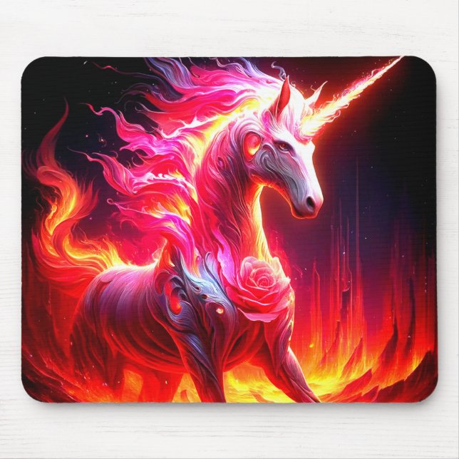 Tapis De Souris Unicorne (Devant)