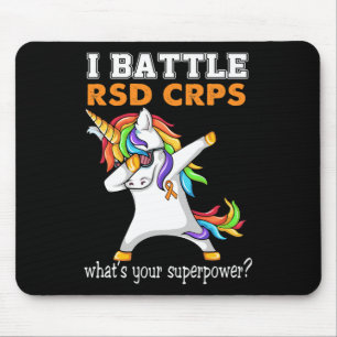 Tapis De Souris Unicorne I Battle RSD RCPS Sensibilisation