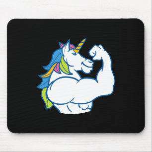 Tapis De Souris Unicorne musculaire - Funny Magical Fitness Bodybu