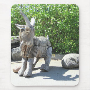 Tapis De Souris Unicorne ou âne ? Palanga, LITUANIE -