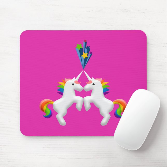 Tapis De Souris Unicornes (Avec souris)