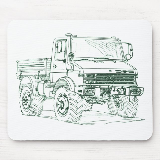 Tapis De Souris Unimog 2100 (Devant)