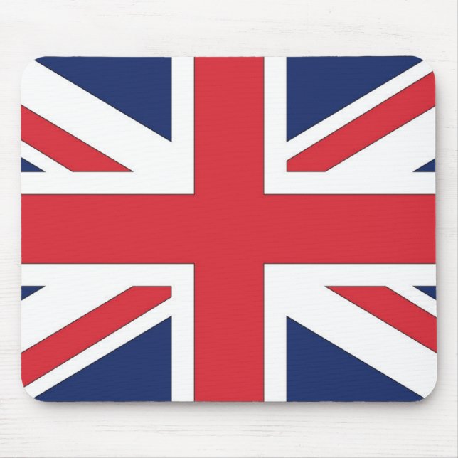 Tapis De Souris Union Jack, drapeau du Royaume-Uni (Devant)