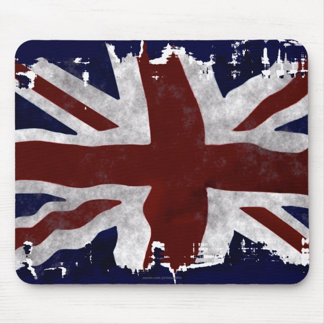 Tapis De Souris Union Jack patriotique, drapeau de l'Union britann (Devant)