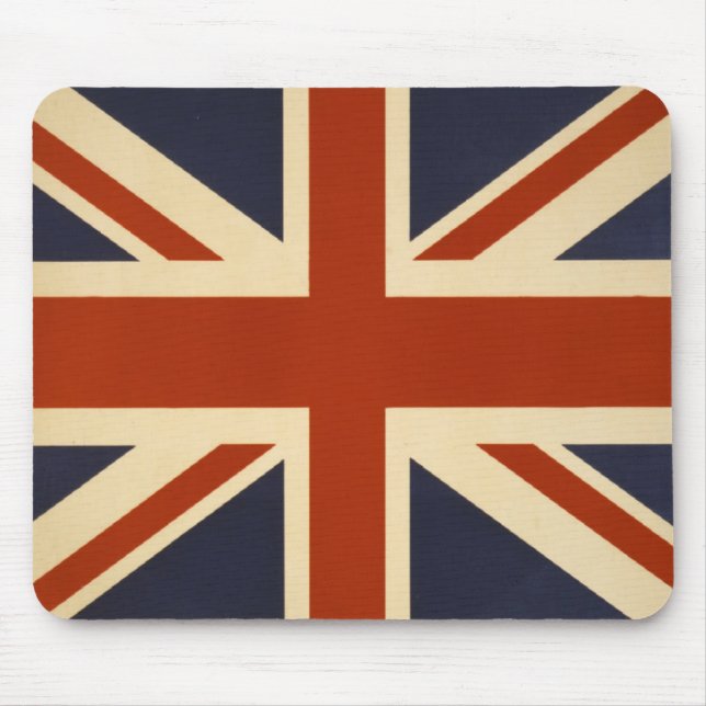 Tapis De Souris Union Jack Retro (Devant)