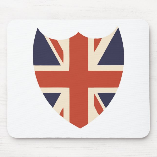 TAPIS DE SOURIS UNION JACK SHIELD MOUSEPAD (Devant)