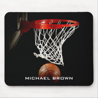 Tapis De Souris Unique Basketball Artwork Votre nom Personnalisé